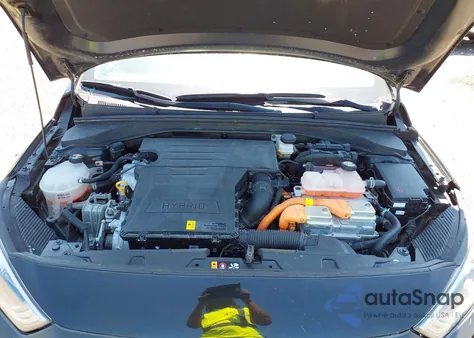 2021 Hyundai Ioniq Hybrid Se from USA, damaged, VIN KMHC75LC8MU257428